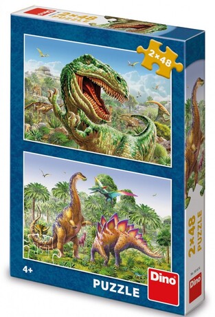 Παζλ Dino Δεινόσαυροι 2*48