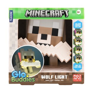 Paladone GloBuddies: Minecraft - Wolf Light (PP14761MCF)