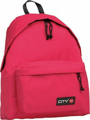 Lyc Sac City The Drop Lollipop Red Σχολική Τσάντα Πλάτης Γυμνασίου - Λυκείου σε Κόκκινο χρώμα (91917)