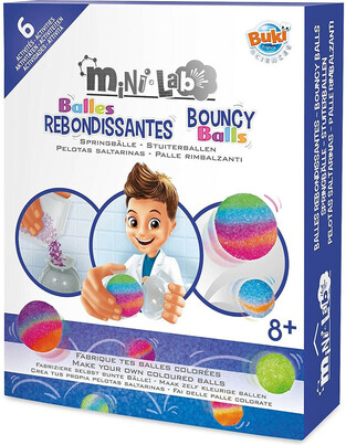 Buki Εκπαιδευτικό Παιχνίδι Mini Lab Bouncy Balls (BUK-3009)
