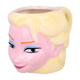 Frozen - Elsa 3D Κούπα Κεραμική Μπεζ 325ml
