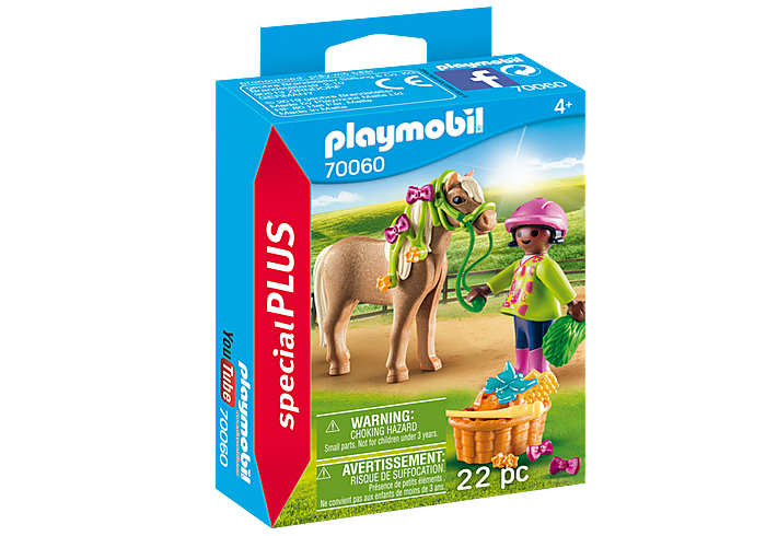 Playmobil Special Plus Κορίτσι Με Πόνυ 70060