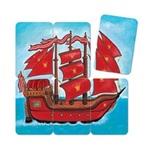 Djeco Επιτραπέζιο με κάρτες Πειρατικό καράβι (DJ05113)