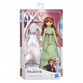 Hasbro Disney Frozen II Arendelle Fashions Άννα Κούκλα Μόδας Με 2 Φορέματα E5500 / E6908