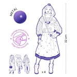 Djeco Ζωγραφίζω 4 Φιγούρες κορτίτσια "Zaho"