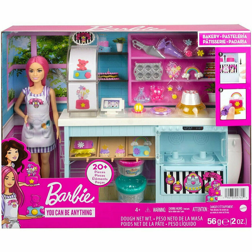 Mattel Barbie Ζαχαροπλαστείο (HGB73)