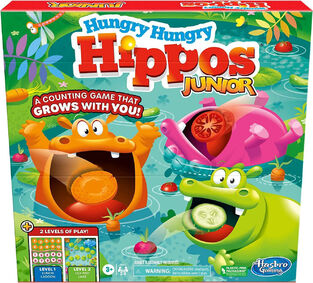 Hasbro Επιτραπέζιο Παιχνίδι Hungry Hungry Hippos Junior (F6645)
